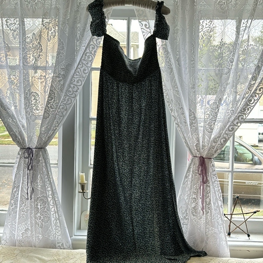 Cottagecore Prairie Off the Shoulder Dress